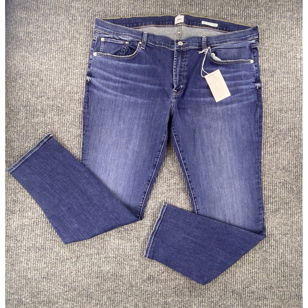 Edwin Lian Jeans Mens 40 Blue Stax Slim Straight Stretch Denim Casual